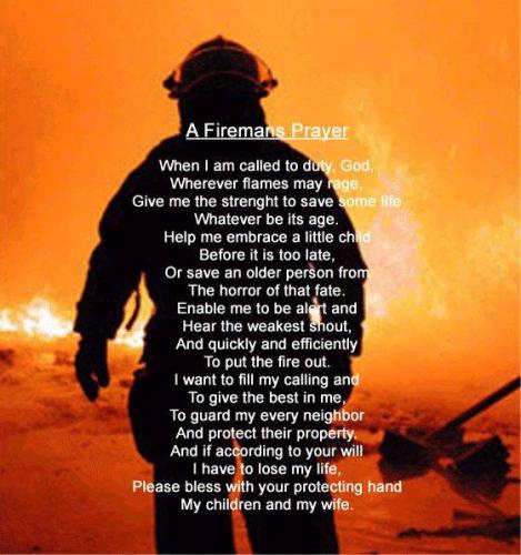FIREMAN'S PRAYER