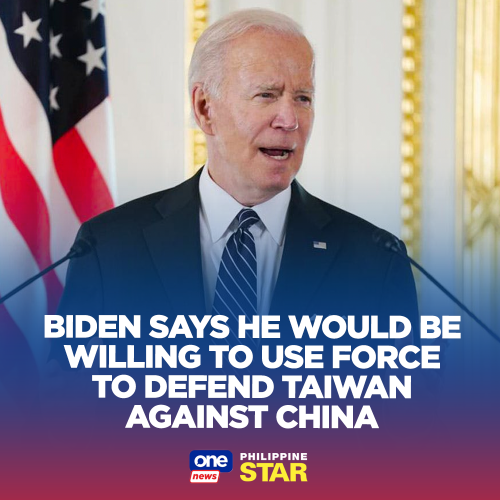 BidenWillingDeendTaiwanVSChina