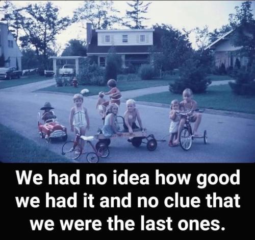 The last ones