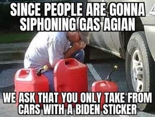 siphoning gas