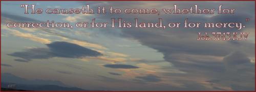 He causeth it to come