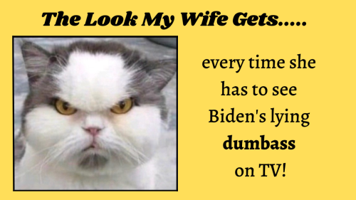 The Look My Wife Gets.....