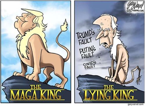 The lying King