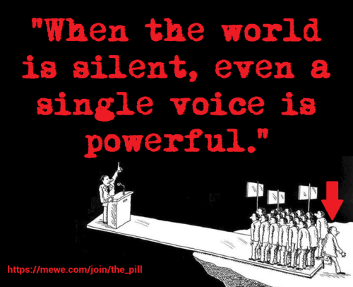 Silence no more ever