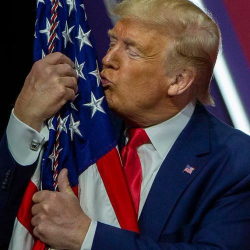 BIRTHDAY FLAG DAY TRUMP