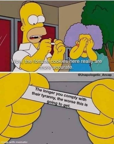 the longer you comply