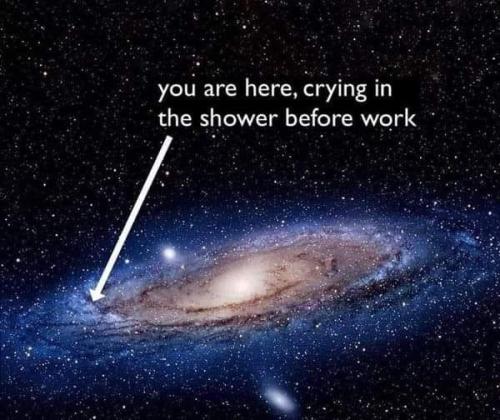 crying in the shower