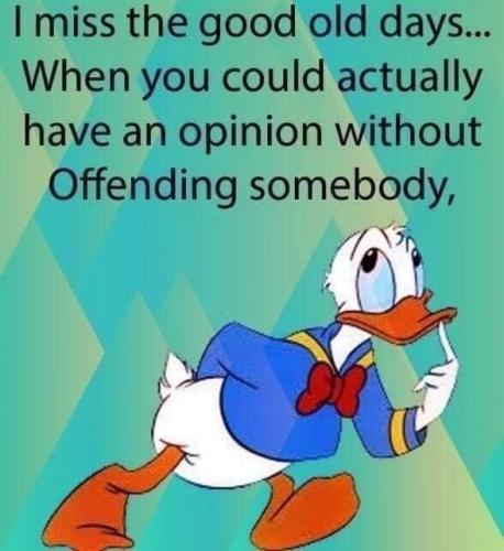 speak out and not offend