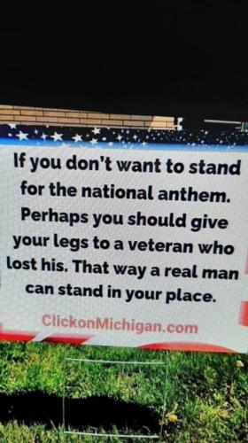 if you dont want to stand
