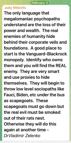 VladimirZelenko Fauci Medical Tyranny