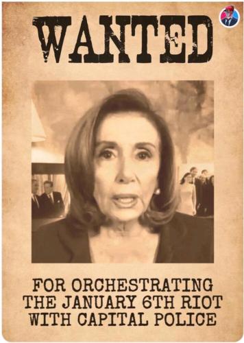 Pelosi wanted poster
