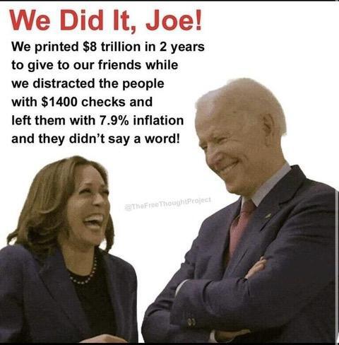 We did it