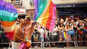 this is normal guys being sicking at pride parade