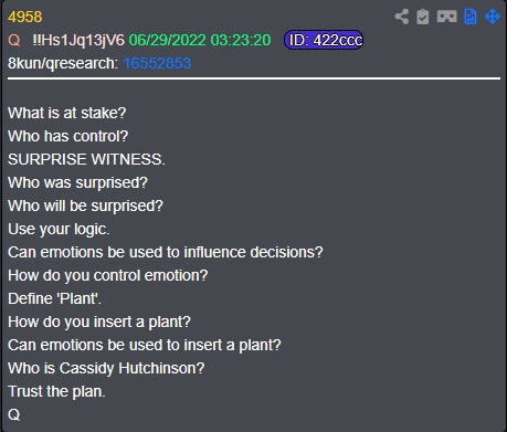 Q posts 4958