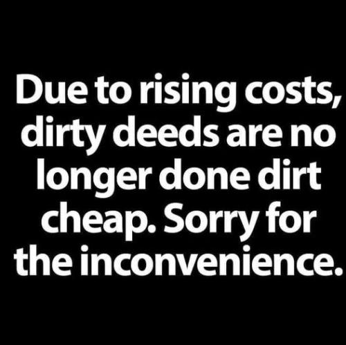 Dirty deeds