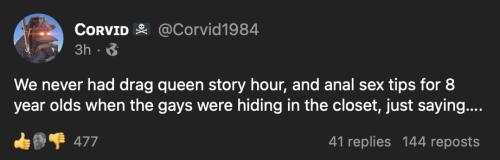 not when gays were hiding
