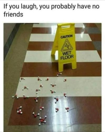 wet floors