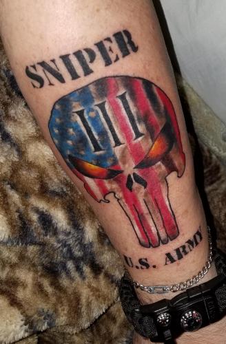 Sniper Tattoo