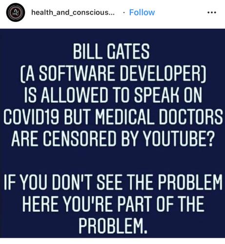 Gates not a doctor