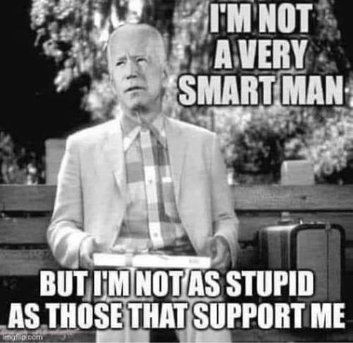 biden i am not very smart