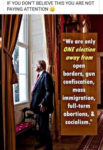 We are only one election away