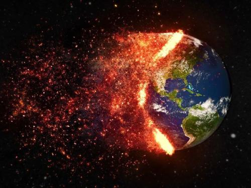God will destroy earth by fire