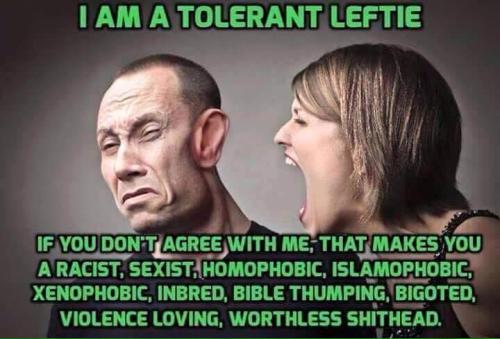 tolerant leftie
