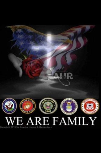 We are family Military