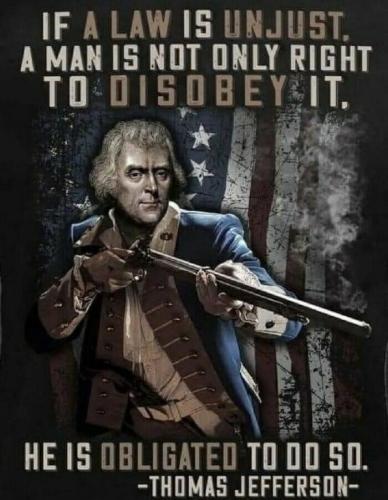 disobey unjust