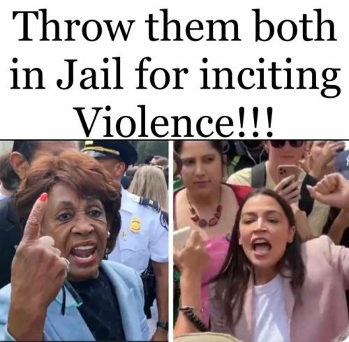 AOC & Maxine in jail
