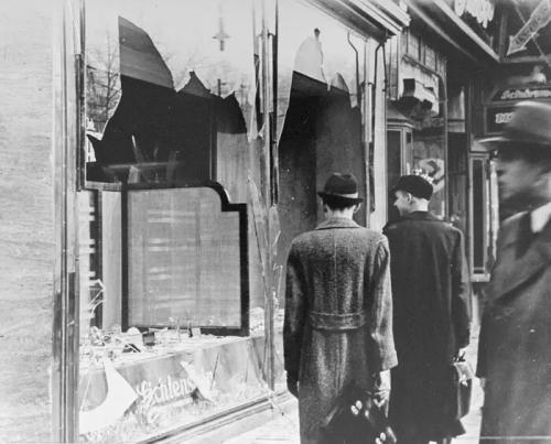 Kristallnacht, the violent 'Night of Broken Glass'