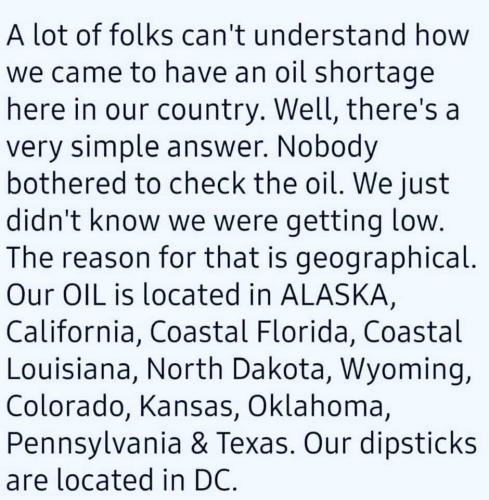 Oil Shortage