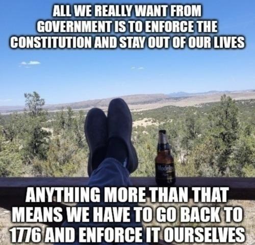 all we want from Govt