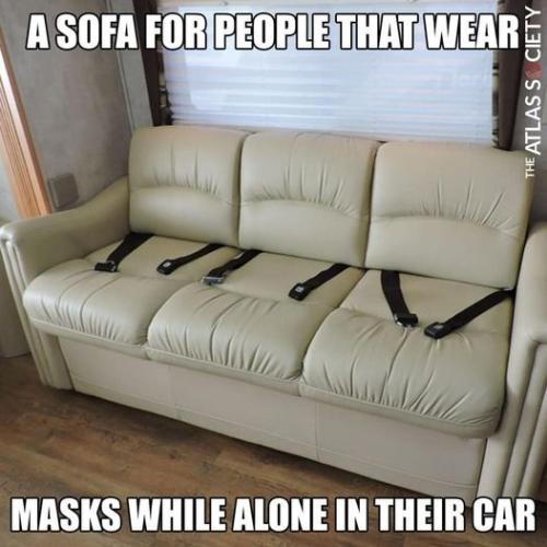 A sofa for people who