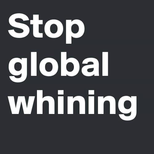 global warming 64 - whining
