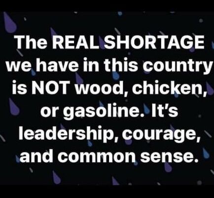 the real shortage