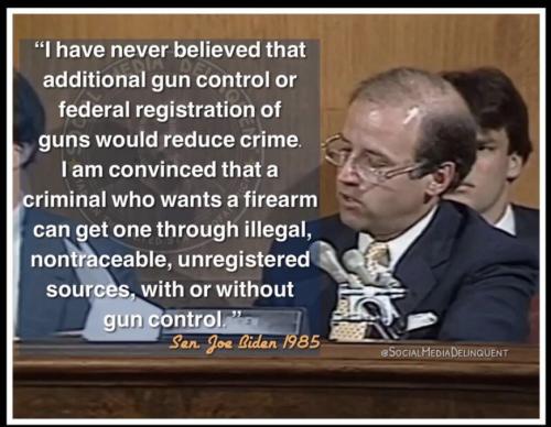 Biden 1985 gun control