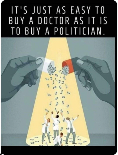 its as easy to buy a dr as a politician