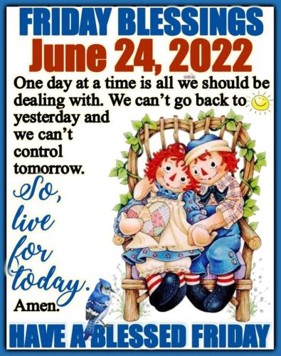 062422 - 1 day at a time