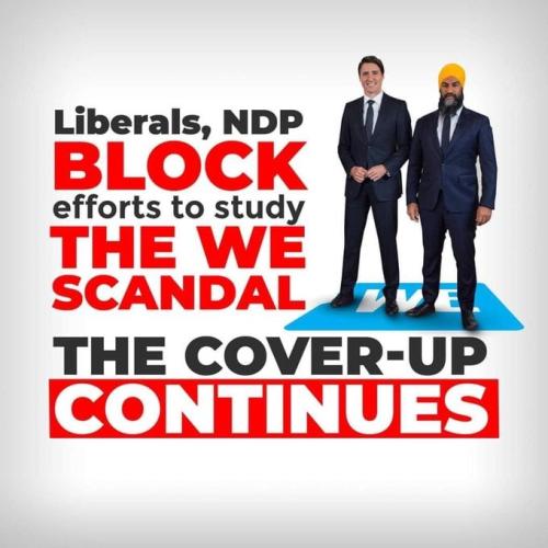 NDP Canada 17 - cover everything NDP motto - the end justify the means