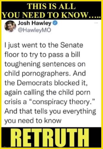 Dems like child porn
