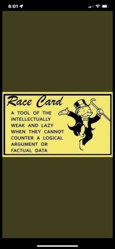 RACE CARD