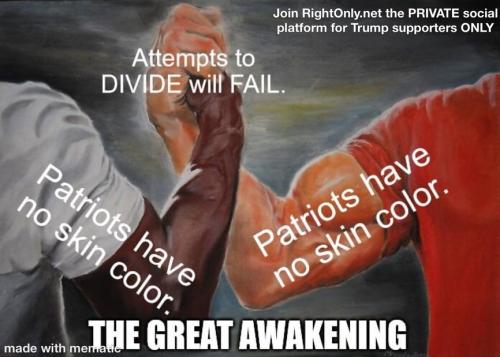 patriots have no skin color