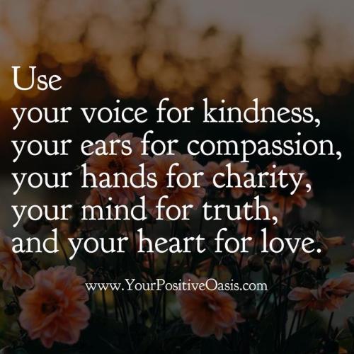 Use your voice