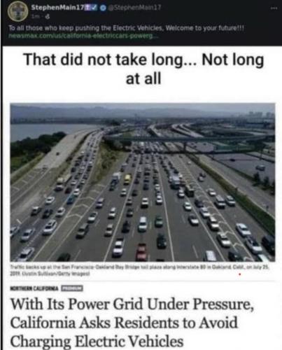 Electric Vehicles - Power grid problem