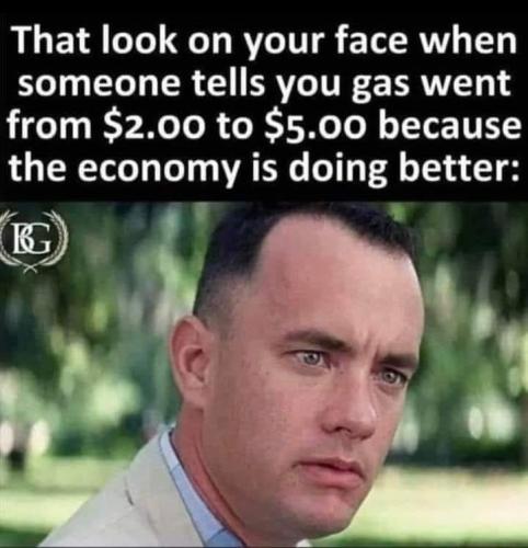 The look on your face