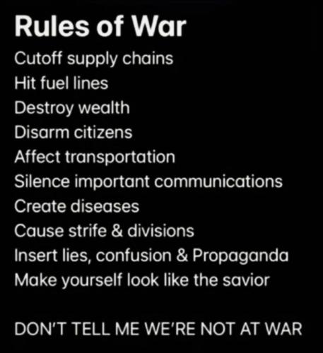 M Rules of War