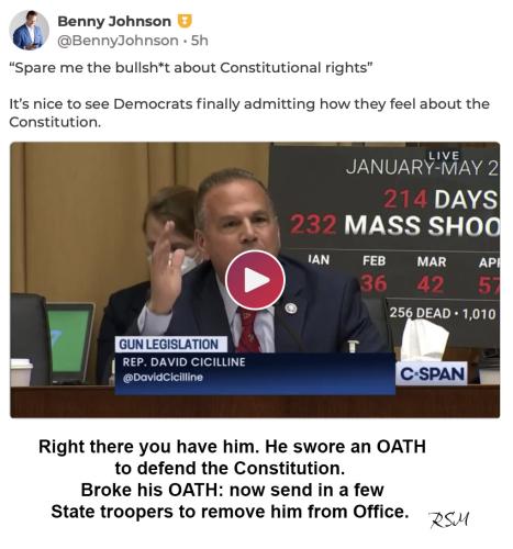 broke the OATH
