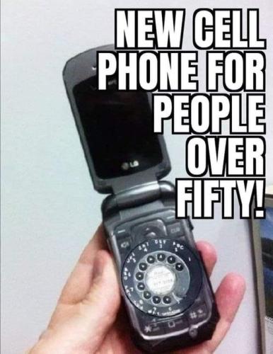 new cell phone for people over 50