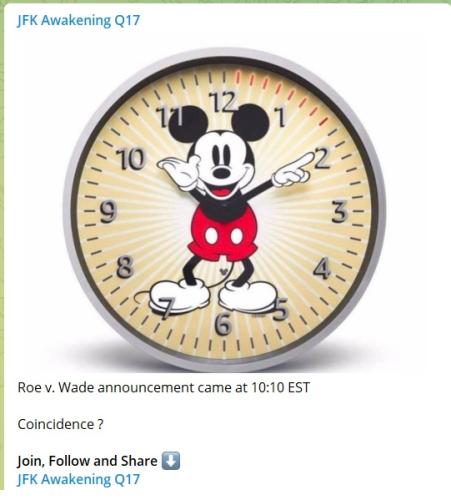 jfk scotus mickey clock